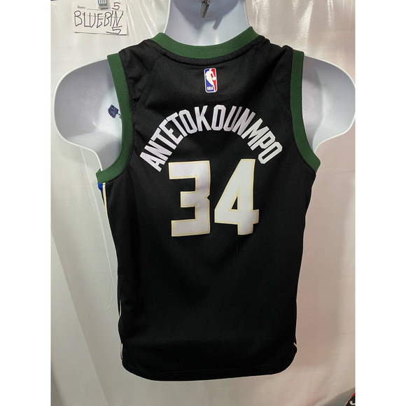 Milwaukee Bucks Antetokounmpo #34 Swingman Edition - Adult Medium - Picture 2 of 11